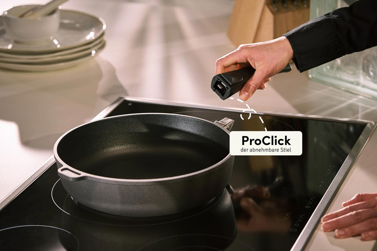 Mehr Flexibilität in der Küche: Unser abnehmbarer „ProClick“-Stiel