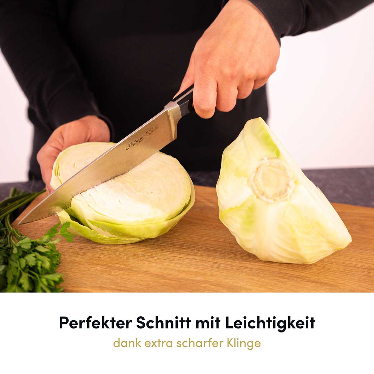Das 6-teilige Sparset Messer mit extra scharfer Klinge bietet Ihnen höchste Präzision und müheloses Schneiden, selbst bei härtesten Zutaten.