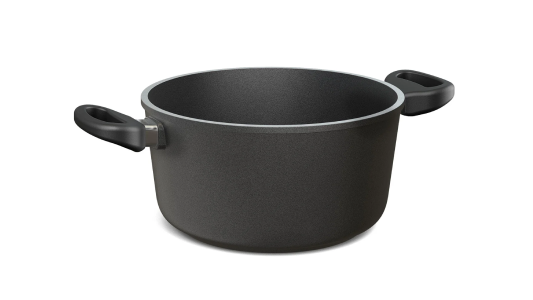 Der B4 Kochtopf mit festen Griffen überzeugt durch seine stabile Konstruktion, gleichmäßige Hitzeverteilung und komfortable Handhabung beim täglichen Kochen.