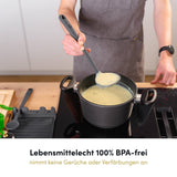 Schöpfkelle mit robustem Edelstahlkern