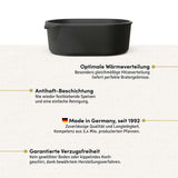 Bräter 33,5 x 23,5 cm I Deckel optional