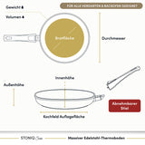 Bratpfanne I STONIQ Neue Größen Vorbestellung | PFAS-FREI