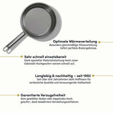 Edelstahl Bratpfanne