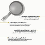 Edelstahl Hochrandpfanne