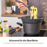 Faltsieb mit robusten Edelstahlring