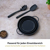 Faltsieb mit robusten Edelstahlring