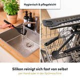 Pfannenwender mit robustem Edelstahlkern