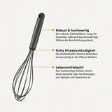 Schneebesen mit robustem Edelstahlkern