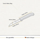 Ein hochwertiges Zöppken vereint scharfe Klinge, ergonomisches Design und traditionelle Handwerkskunst für präzises Schneiden im Alltag.