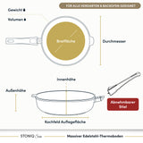 Hochrandpfanne I STONIQ | PFAS-FREI