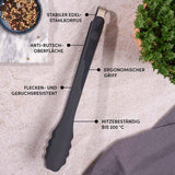 Die Küchenzange bietet beim Braten entscheidende Vorteile – sie ermöglicht präzises Greifen, sicheres Wenden heißer Speisen und schützt dabei Hände sowie empfindliche Oberflächen.