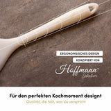 Der Pfannenwender im Hoffmann Design besticht durch seine elegante Optik und funktionale Verarbeitung – ideal für stilvolles und komfortables Kochen.