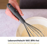 Schneebesen mit robustem Edelstahlkern