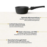 Stieltopf I Stielkasserolle Ø 16 cm I Deckel optional