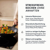 Wokpfanne | STONIQ | PFAS-FREI