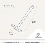 Kartoffelstampfer mit robustem Edelstahlkern