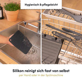 Der Untersetzer überzeugt durch seine einfache Reinigung – dank hochwertiger Materialien lassen sich Verschmutzungen schnell und mühelos entfernen.