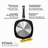 Viereckpfanne | STONIQ | PFAS-FREI