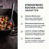 Bräter eckig | STONIQ | PFAS-FREI