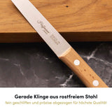 Unser Zöppken aus Buchenholz und rostfreiem Stahl vereint traditionelle Handwerkskunst mit langlebiger Qualität – perfekt für deine Küche!