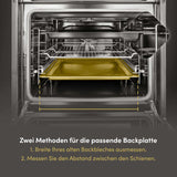 Backplatte 447x360 mm, handgegossen