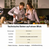 Bräter 33,5 x 23,5 cm I Deckel optional