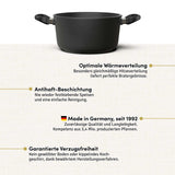 Kochtopf Ø 20-28 cm I Deckel optional