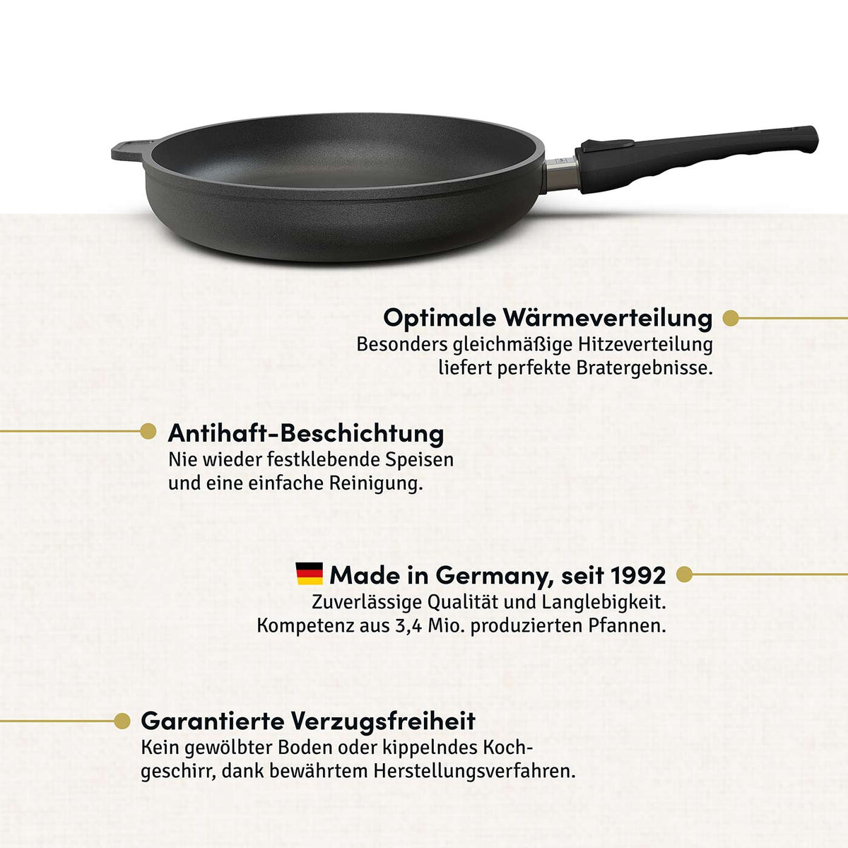 Schnitzelpfanne | Fischpfanne oval 38x28 cm | Deckel optional