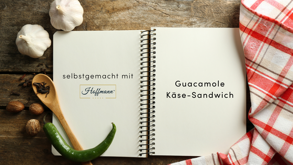 Guacamole Käse-Sandwich