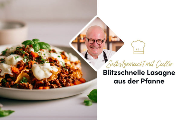 Blitzschnelle Lasagne aus der Pfanne: ohne Schichten, ohne Backofen
