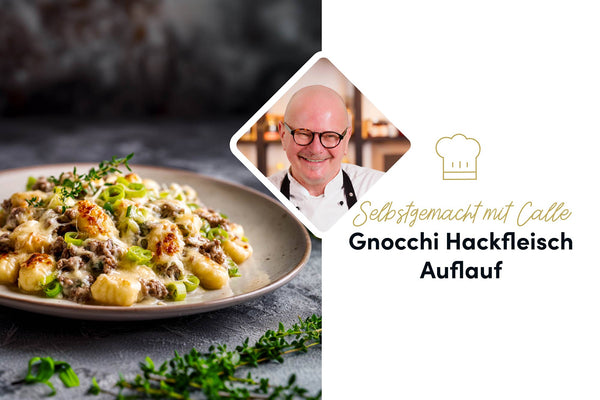 Schneller Gnocchi-Auflauf: Hackfleisch, Frühlingslauch und Käse in einer cremigen Sauce