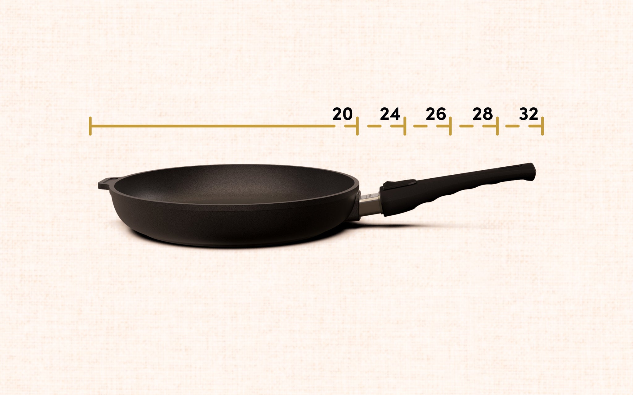 Pfannengrößen – Welche Größe braucht man? – Hoffmann Germany GmbH