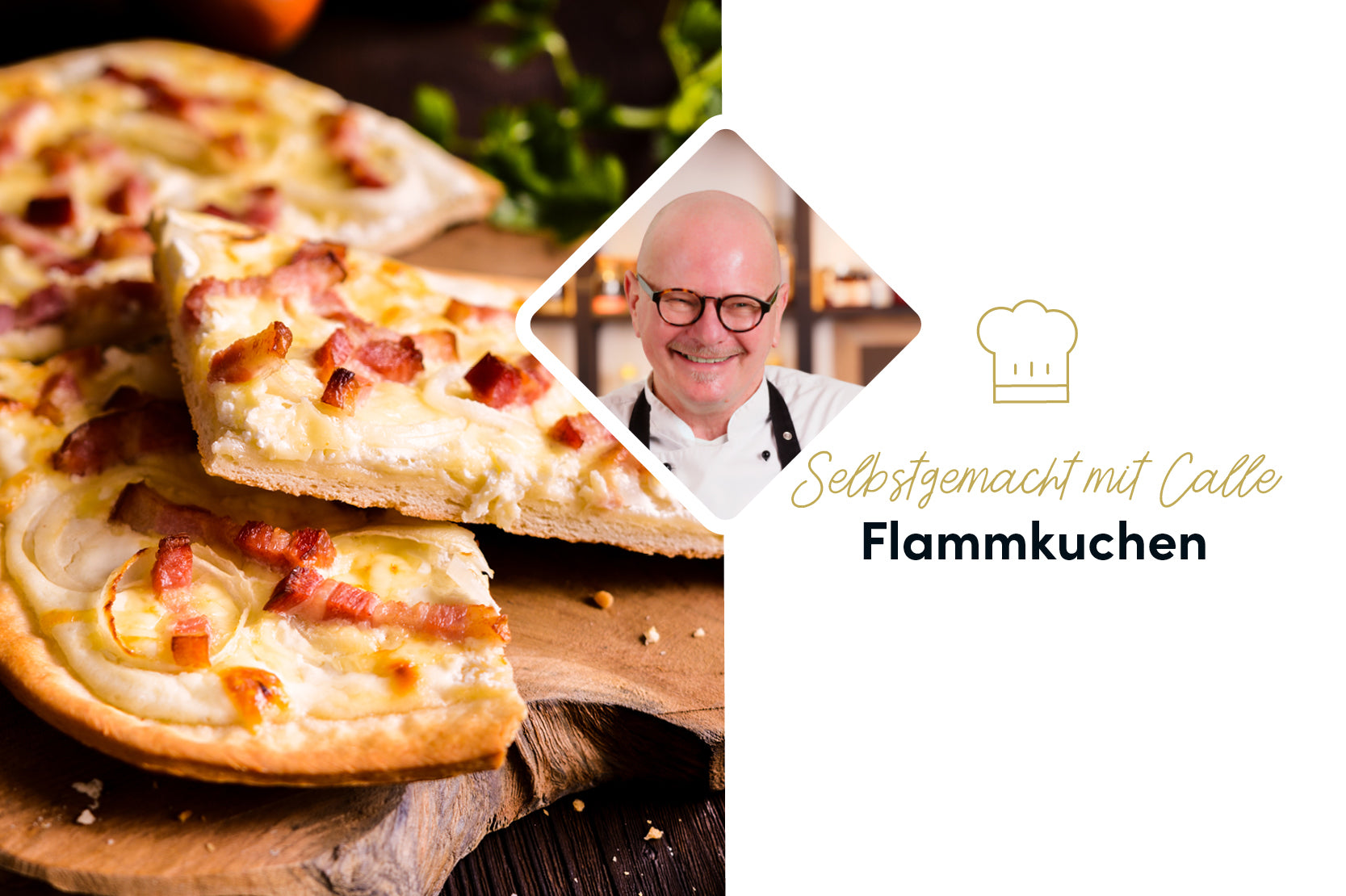 Knuspriger Genuss aus Frankreich: Probier unseren Elsässer Flammkuchen ... Knuspriger Genuss aus Frankreich: Probier unseren Elsässer Flammkuchen ...