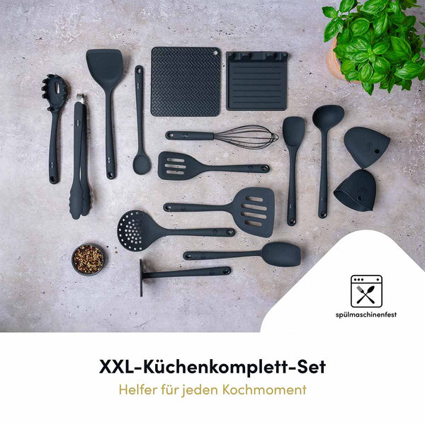 XXL-Küchenhelfer-Vollausstattung, 16-teilig