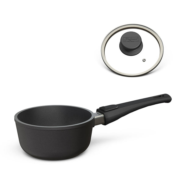Stieltopf I Stielkasserolle Ø 16 cm I Deckel optional
