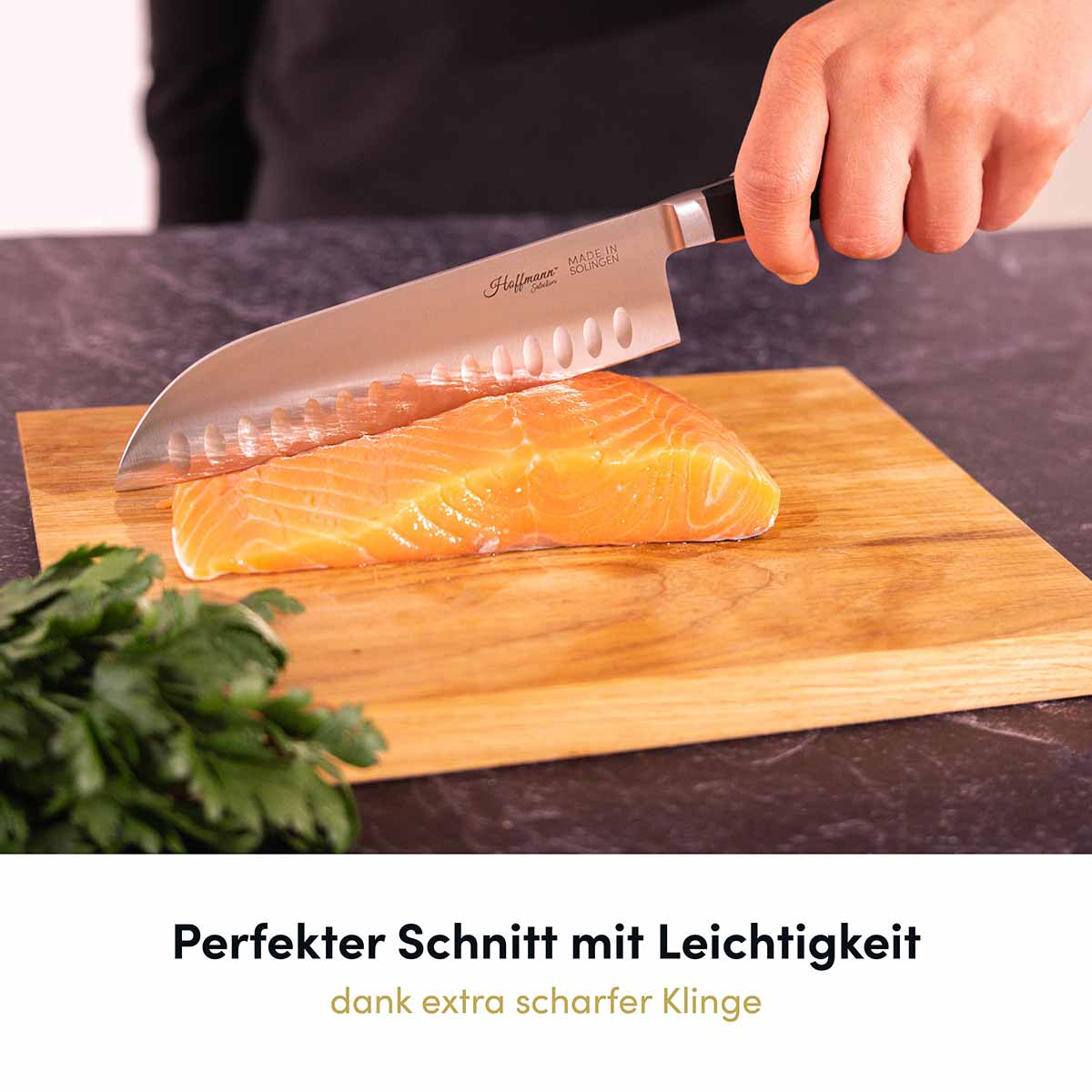 Das 2-teilige Basis-Sparset Messer mit extra scharfer Klinge sorgt für präzise Schnitte und erleichtert jede Küchenarbeit mit außergewöhnlicher Schärfe.
