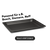 Flache Backplatte I Backblech 459x360 mm I PFAS-Frei