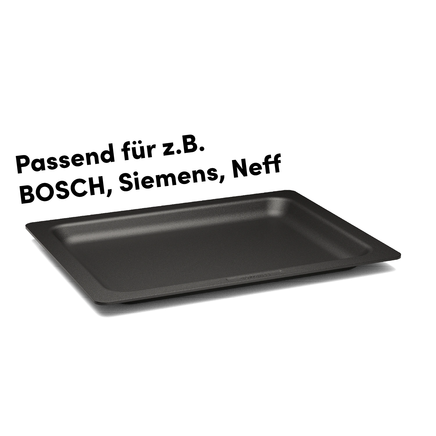 Flache Backplatte I Backblech 459x360 mm I PFAS-Frei