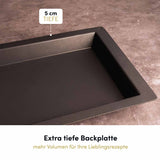Backplatte - 4,5 cm Innenhöhe