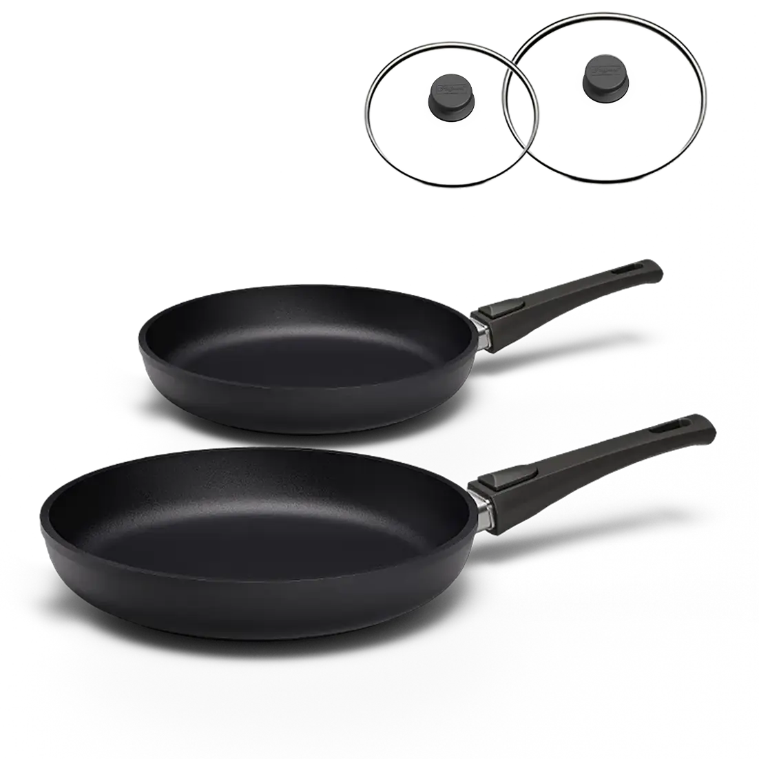 Bratpfannen Set | STONIQ | 24+28 cm | PFAS-FREI