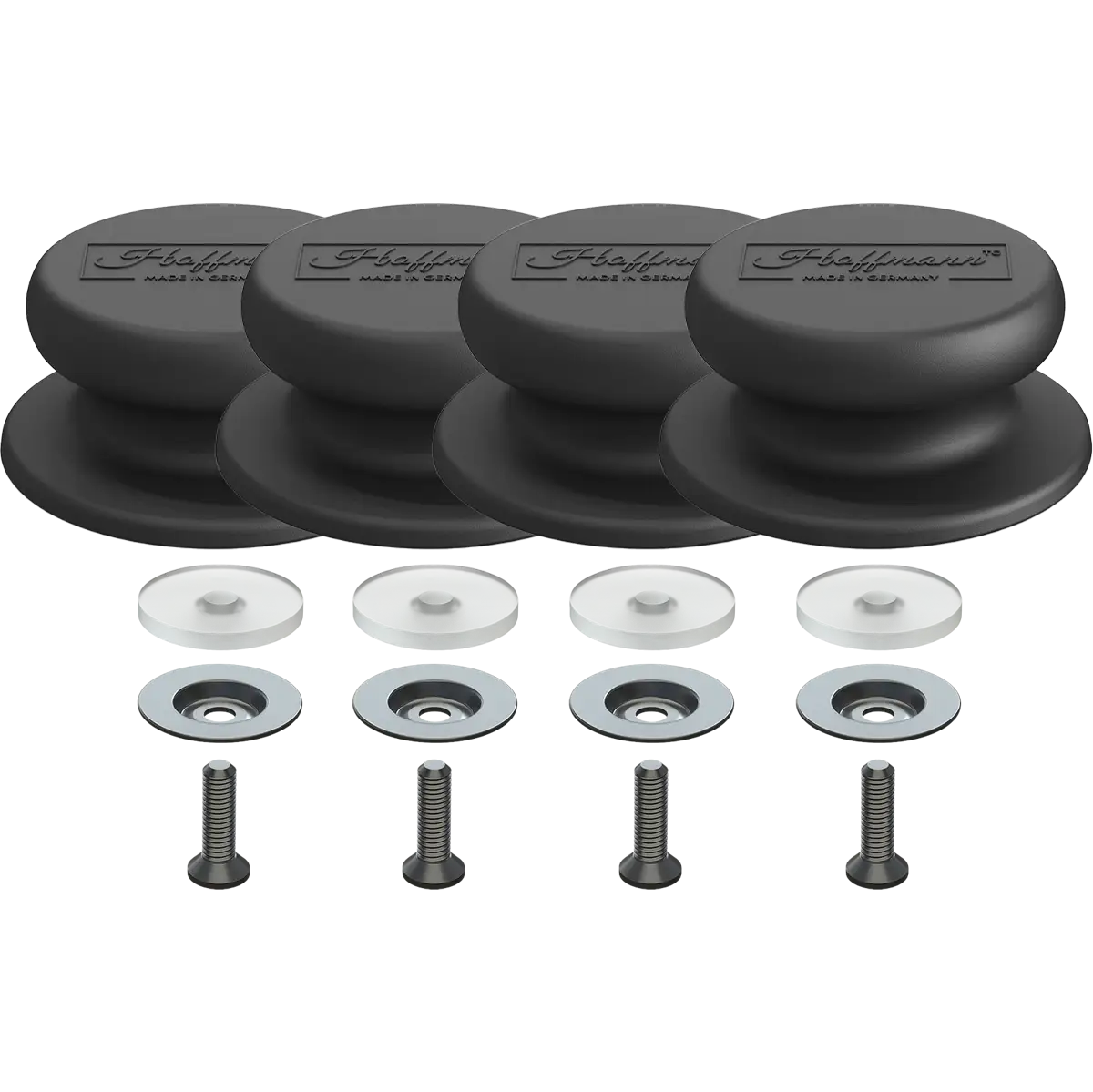 Ersatz Deckelknauf 4er Set
