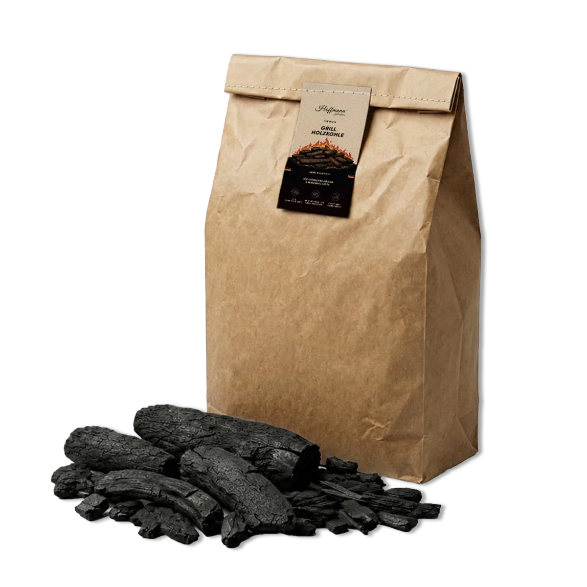 Premium Buchen-Grillholzkohle