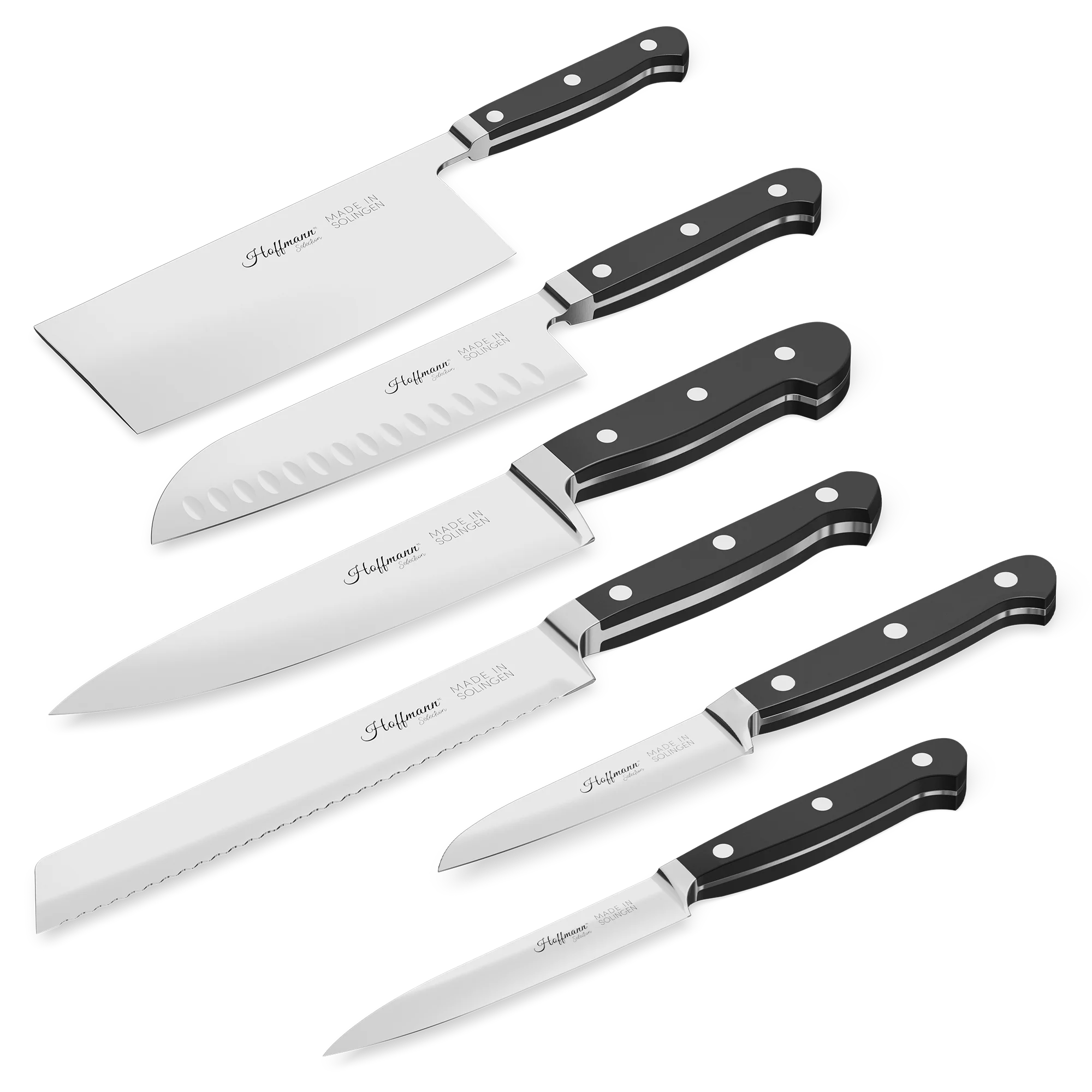 Messer Vollausstattung, 6-teilig I Made in Solingen