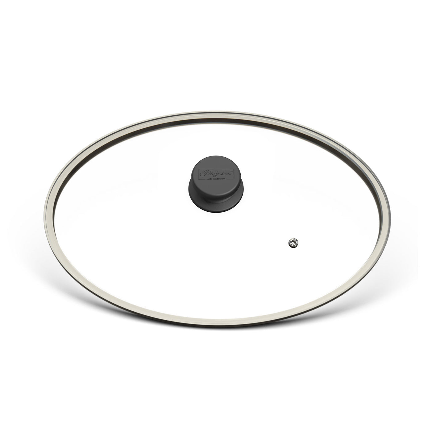 "Ein Sicherheitsglasdeckel aus Edelstahl, speziell für den Einsatz bei einer Fischpfanne , der für sicheren und zuverlässigen Schutz sorgt."