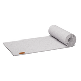 Eleganter Tischläufer 100x30 cm oder 150x40 cm hellgrau