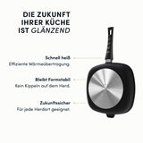 Viereckpfanne | STONIQ | PFAS-FREI