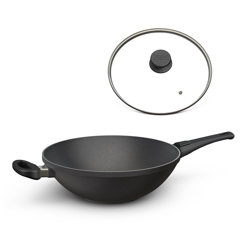 Wokpfanne Ø 32 cm I Deckel optional