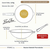 Bernd Zehner Wokpfanne | STONIQ | PFAS-FREI