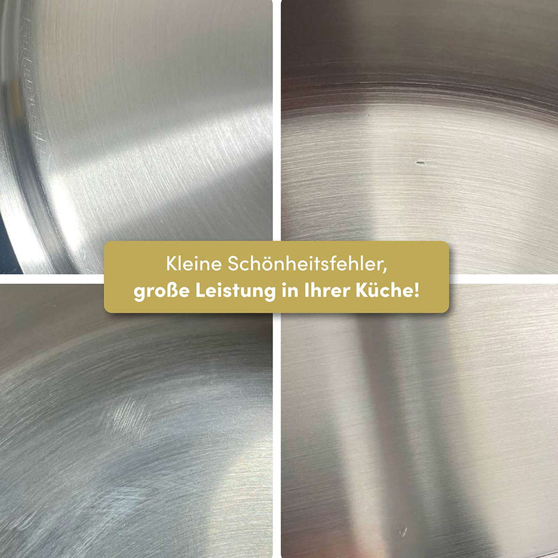 Edelstahl Hochrandpfanne 24 cm | B-Ware