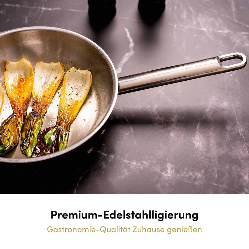 Edelstahl Bratpfanne